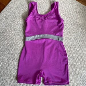 Girls M 7/8 Gymnastics Leotard